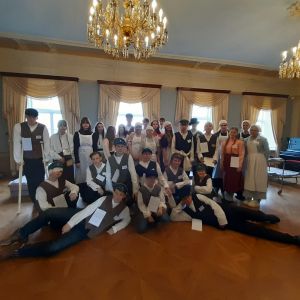 Tukuma muzeja filiāles Durbes pilī apmeklējums  un muzejnodarbība “Ceļojums laikā” 